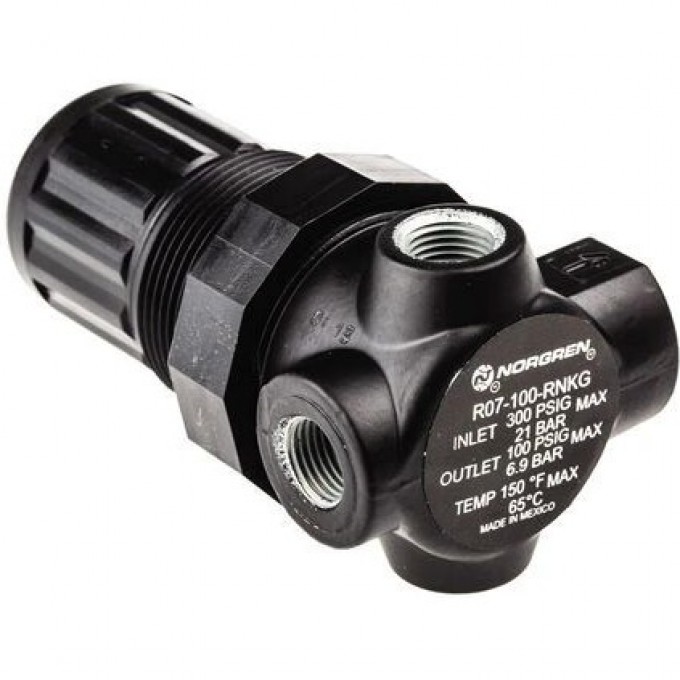 Регулятор давления NORGREN R07 G 1/8, 0. бар, 6.5 л/с 122649