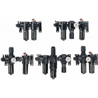 Блок подготовки воздуха NORGREN Olympian Plus FRL 64 с портом G 3/4 и фильтрацией 40 мкм 1969613