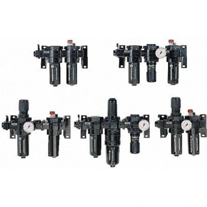 Блок подготовки воздуха NORGREN Olympian Plus FRL 64 с портом G 3/4 и фильтрацией 40 мкм 1969613