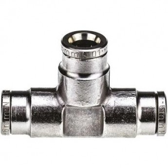 Переходник NORGREN 1006 Push In 6 мм Tube-to-Tube никелированный 2101981