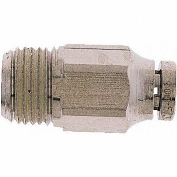 Переходник NORGREN Push In 5 мм - R 1/8 Male никелированная латунь 2102237