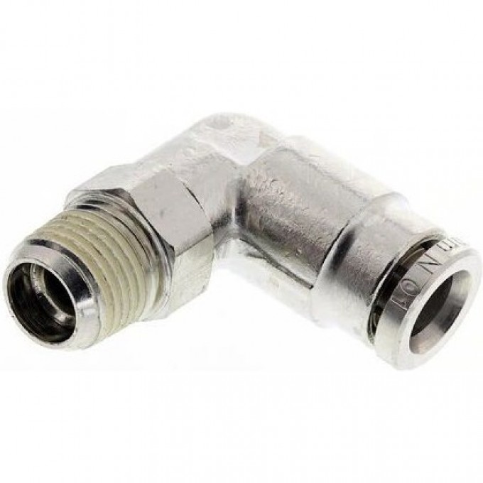 Переходник угловой NORGREN 1014 R 1/8 Male - Push In 6 мм 2102372