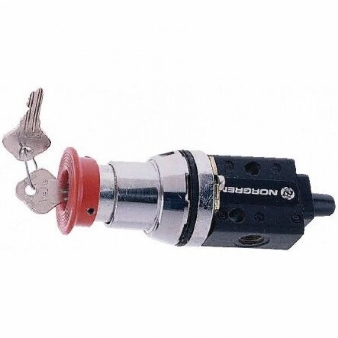 Клапан пневматический NORGREN 03 серии 3/2 с нажимной кнопкой G 1/8 2102833