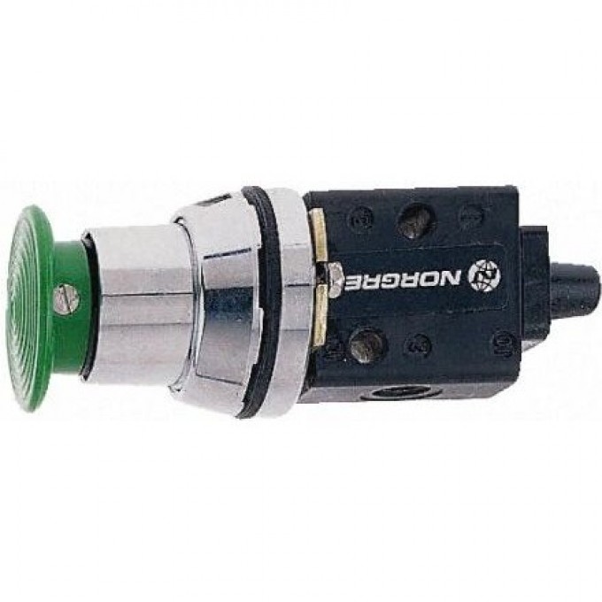 Клапан пневматический NORGREN 3/2 с нажимной кнопкой G 1/8 2102861