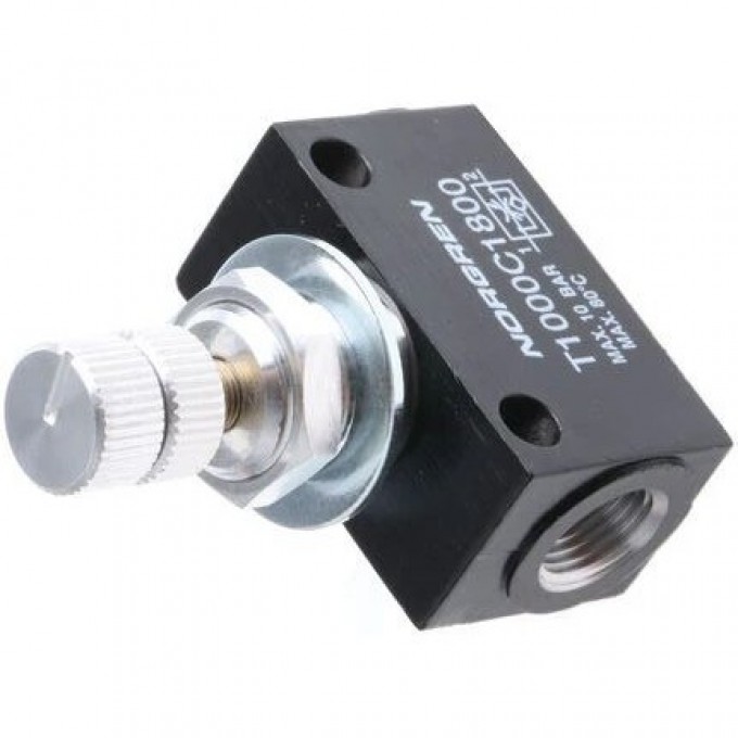 Регулятор расхода NORGREN T1000 с резьбой G 1/8 Female 2119370