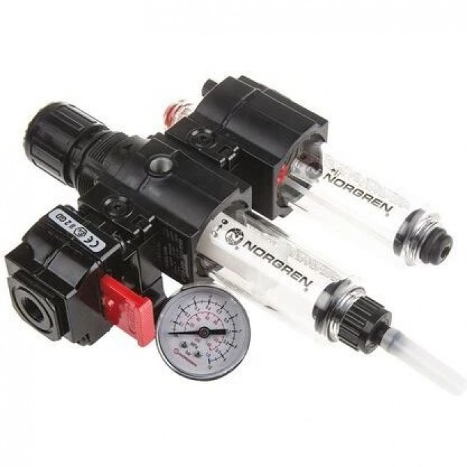 Блок подготовки воздуха NORGREN BL72 с манометром G 1/4, 40 мкм 2390872