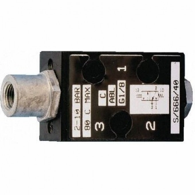 Клапан пневматический 3/2 NORGREN S/666 с подключением G 1/8 3146216