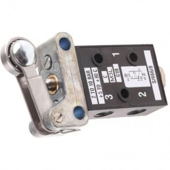 Клапан пневматический NORGREN S/666 3/2 G 1/8 с роликовым механизмом 3146250