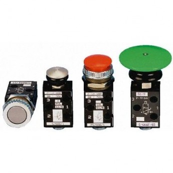 Клапан пневматический 3/2 NORGREN S/666 с нажимной кнопкой G 1/8 3146345