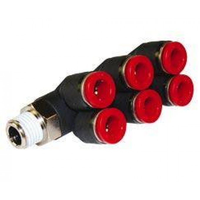 Фитинг поворотный резьбовой параллельный NORGREN Pneufit C C0KB01238 352887