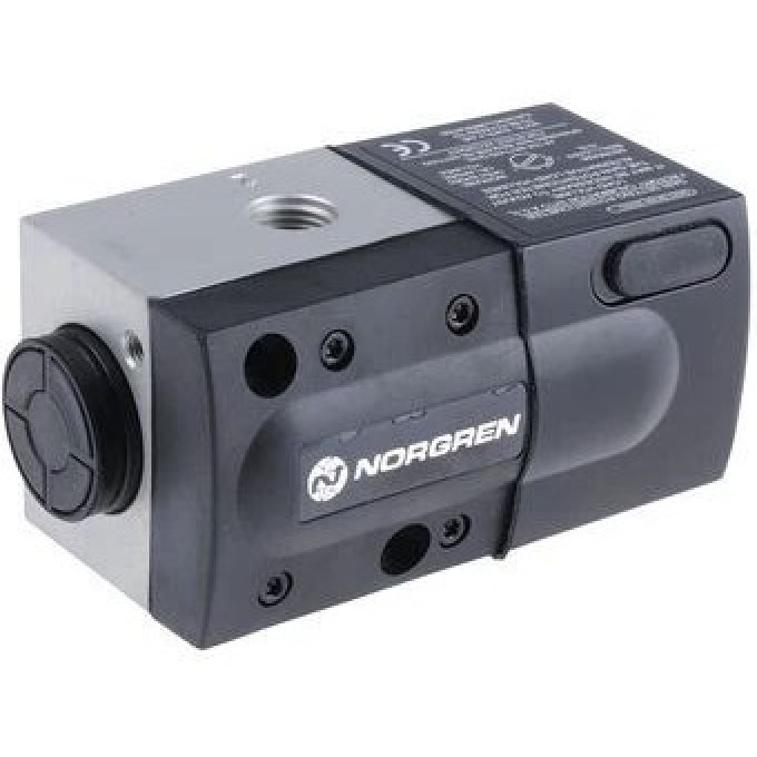 Клапан электромагнитный NORGREN VP50, 3/2-ходовой, G 1/4, 24В DC, 1400 Нл/мин 3669602