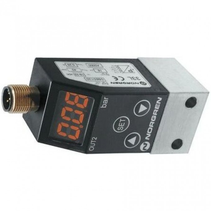 Датчик давления NORGREN 33 L G 1/4 с нормально закрытым и нормально открытым контактом 398411