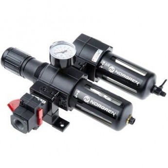 Блок подготовки воздуха NORGREN BL74 G 1/2 с автоматическим дренажем и манометром 4192989