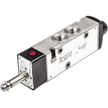 Пневматический клапан NORGREN V61 5/2 G 1/4 с электромагнитным/пружинным управлением 6133437