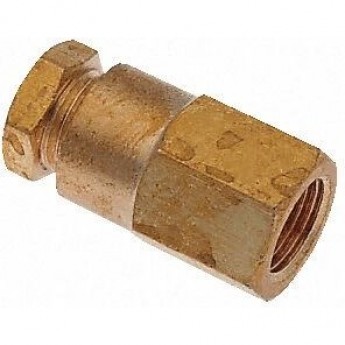 Переходник NORGREN G 1/8 Female на трубку 4 мм, латунь 830586